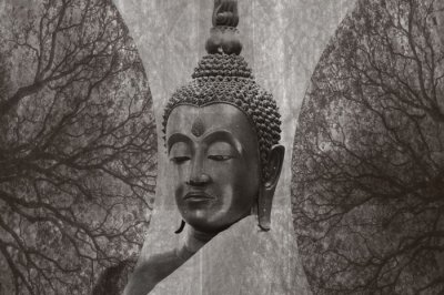 仏像の石の彫刻プロセス