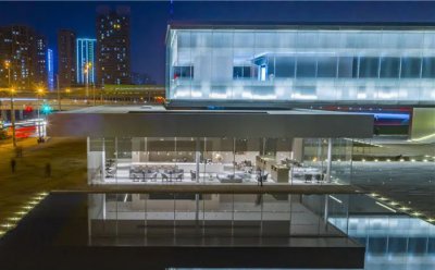 Semi-Unitized Glass Curtain Wall